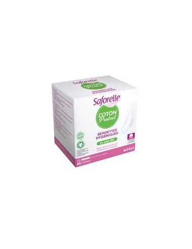 Serviette Hygiénique Coton BIO - 10 serviettes