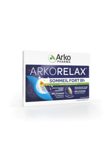ARKORELAX® Sommeil FortT 8H - 15 comprimés