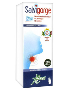 Aboca Salvigorge 2Act Spray - 30 ml