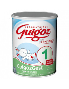 Guigoz Gest Formule Epaissie lait en poudre 1er âge - 800 g