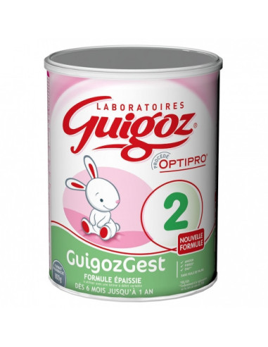 Guigoz Gest Formule Epaissie lait 2ème âge - 800 g