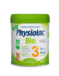 Physiolac Bio 3 lait de croissance - 800g