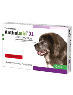 Anthelmin Vermifuge Chien XL - 2 comprimés