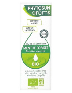 Huile essentielle de MENTHE POIVREE BIO - 10ml