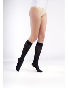 Sigvaris Chaussettes Semi-Transparents Noir Taille S