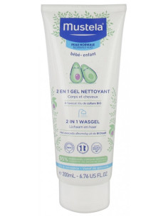 Gel Nettoyant 2en1 à l'Avocat - 200ml