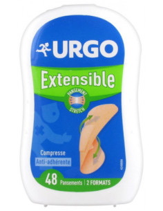 Urgo Extensible Pansements 2 Formats - 48 unités