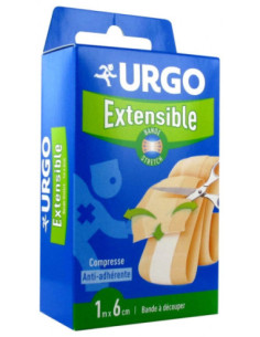Urgo Bande Extensible Pansement à découper 1mx6cm - 1 unité