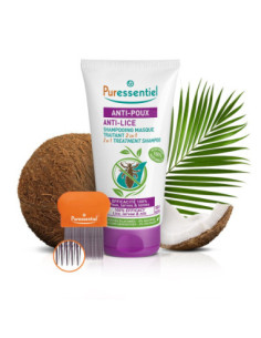 Puressentiel Anti-Poux Shampooing Masque Traitant 2 en 1...
