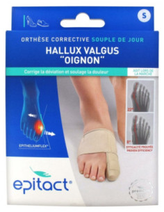 Epitact Hallux Valgus Oignon Orthèse Corrective - Taille S