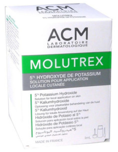 ACM Molutrex solution pour application locale cutanée - 3 ml