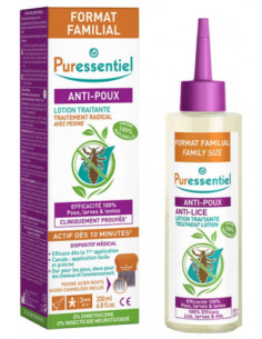 Puressentiel Anti-Poux Lotion Traitante - 200 ml + Peigne