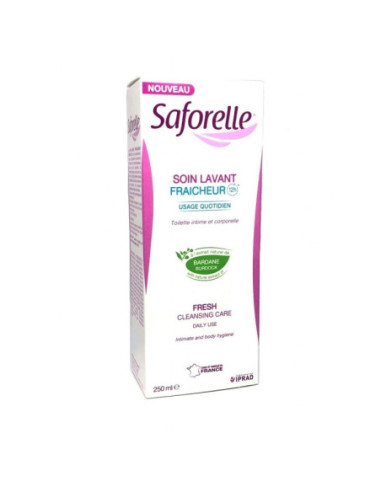 Saforelle soin lavant fraîcheur 12h - 250ml