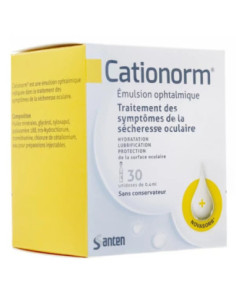 Cationorm émulsion ophtalmique - 30 unidoses