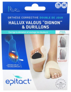 Epitact Hallux Valgus Oignon & Durillons Orthèse...