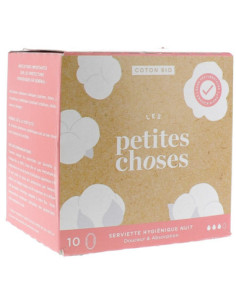 Les petites choses serviettes hygiéniques Nuit - 10 unités 