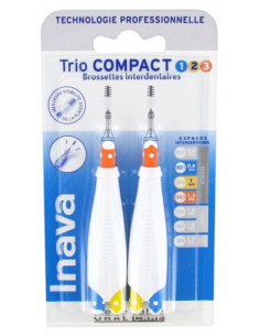 Inava Brossettes Trio Compact 1/2/3 - 2 manches + 6...