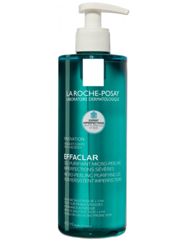 La Roche-Posay Effaclar Gel purifiant micro-peeling - 400ml