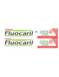 Fluocaril Junior Dentifrice 6-12 Ans - Lot de 2 x 75 ml