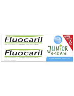 Fluocaril Junior Dentifrice bubble 6-12 ans - Lot de 2 x...