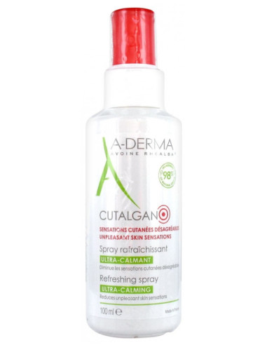 A-DERMA Cutalgan Spray Rafraîchissant Ultra-Calmant - 100 ml
