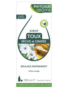 Phytosun Arôms Sirop Toux Sèche et Grasse - 120 ml