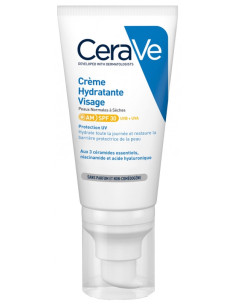 CeraVe Crème Hydratante Visage SPF30 - 52 ml