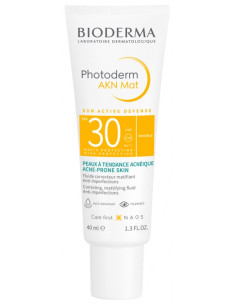 Bioderma Photoderm AKN Mat SPF30 Fluide Matifiant - 40 ml
