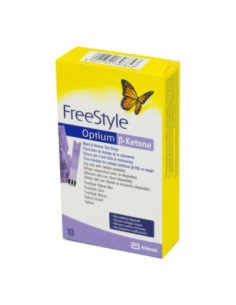 Abbott Freestyle Optium B-cétones - 10 bandelettes