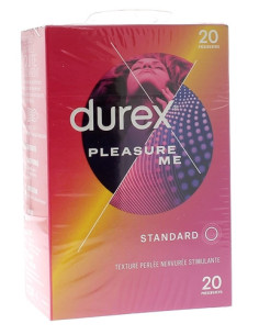 Préservatifs Pleasure Me Durex - 20 préservatifs