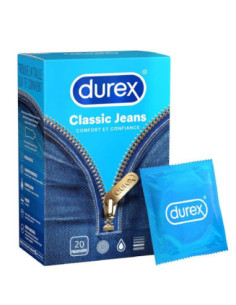 Durex Classic Jeans - 20 préservatifs 