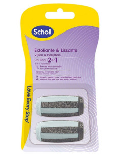 Scholl 2en1 Exfoliante & Lissante  Rouleaux de...