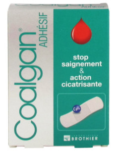 Coalgan Arrête le Saignement - 12 Adhésifs