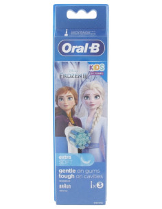 Oral-B Disney Kids 3 Ans et +  Têtes de Rechange - 3 unités 