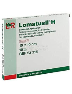  Lohmann Lomatuell H pansement gras 10 x 10cm - 10 unités 