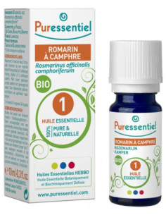 Puressentiel Huile Essentielle Romarin à Camphre Bio - 10 ml