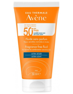  Avène Fluide Sans Parfum SPF50+ 50 ml