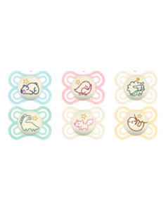 MAM Sucettes Perfect Nuit 2-6 Mois - 2 unités 