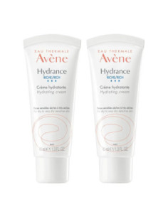 Avène Hydrance Riche Crème Hydratante - 2x40ml