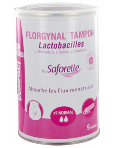 Saforelle Florgynal Tampons probiotique normal avec...