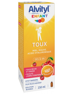 Alvityl Enfant Sirop Toux Sèche et Grasse - 150 ml