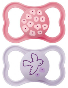 MAM 2 Sucettes Supreme 18 Mois et + - Modèle : Lion et...