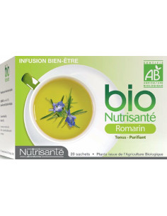 Infusion bio Romarin - 20 sachets