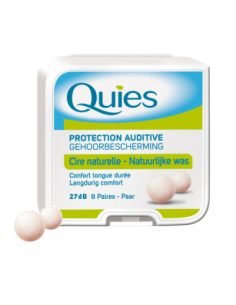 Protection Auditive en Cire Naturelle - 8 paires