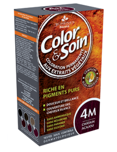 Color & Soin Coloration Châtain Acajou 4M