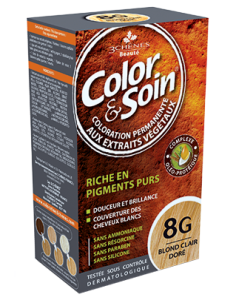 Color & Soin Coloration Blond Clair Doré 8G