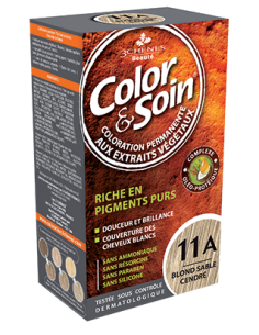 Color & Soin Coloration Blond Sable Cendré 11A