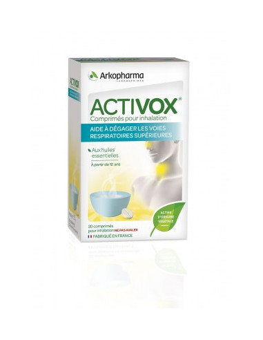 Activox Comprimés pour Inhalation - 20 comprimés