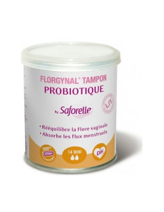 Florgynal Tampon Probiotique Mini, 14 unités 2