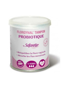 Florgynal Tampon Probiotique Normal, 12 unités 2